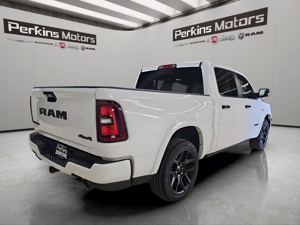2026 Bright White Clearcoat Ram 1500 Laramie 4X4 Truck