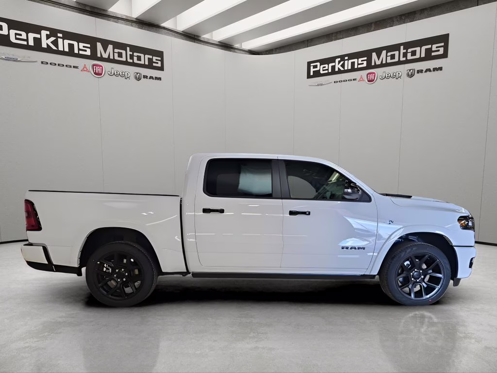 2026 Bright White Clearcoat Ram 1500 Laramie 4X4 Truck