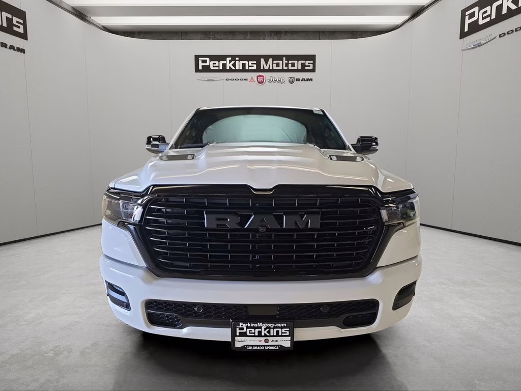 2026 Bright White Clearcoat Ram 1500 Laramie 4X4 Truck