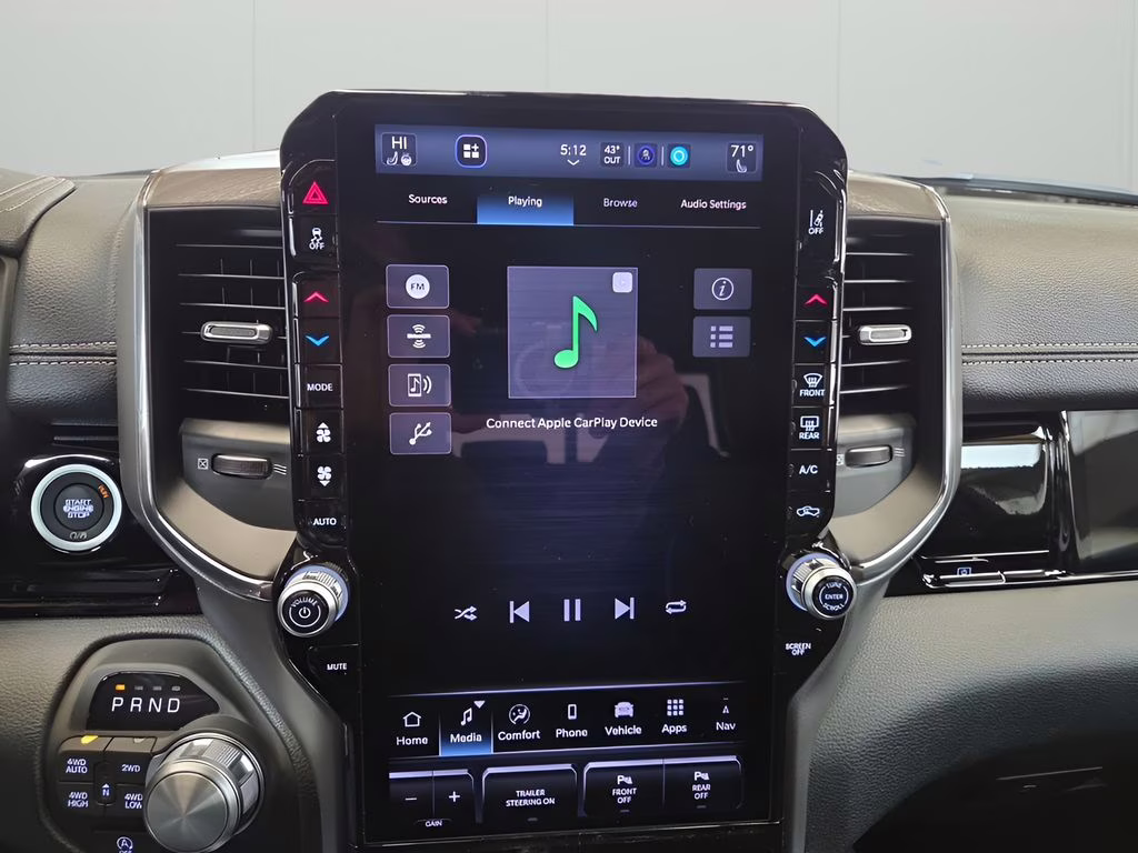 2026 Diamond Black Crystal Pearlcoat Ram 1500 Laramie 4X4 Truck