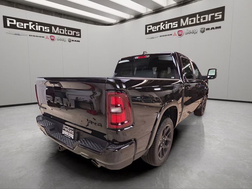 2026 Diamond Black Crystal Pearlcoat Ram 1500 Laramie 4X4 Truck