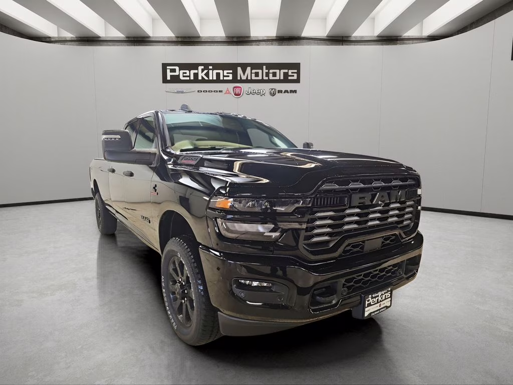 2026 Diamond Black Crystal Pearlcoat Ram 3500 Big Horn 4X4 Truck