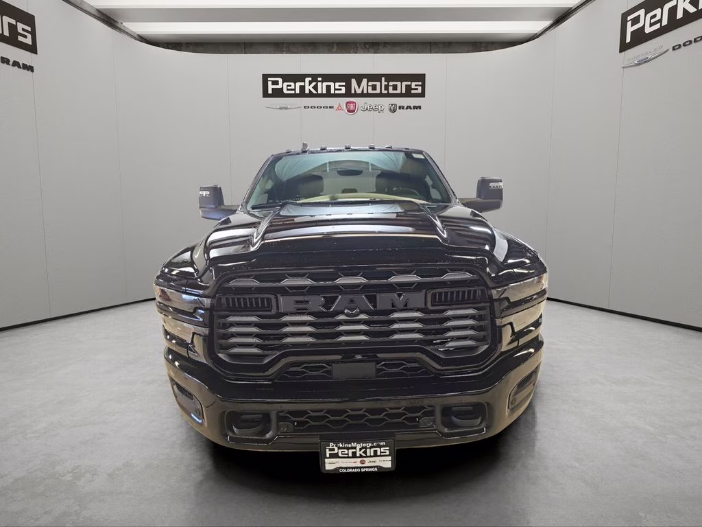 2026 Diamond Black Crystal Pearlcoat Ram 3500 Big Horn 4X4 Truck