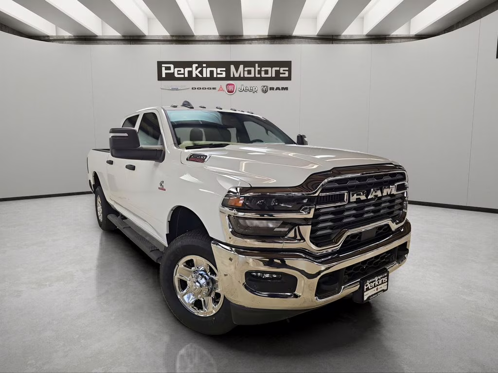 2026 Bright White Clearcoat Ram 2500 Tradesman 4X4 Truck