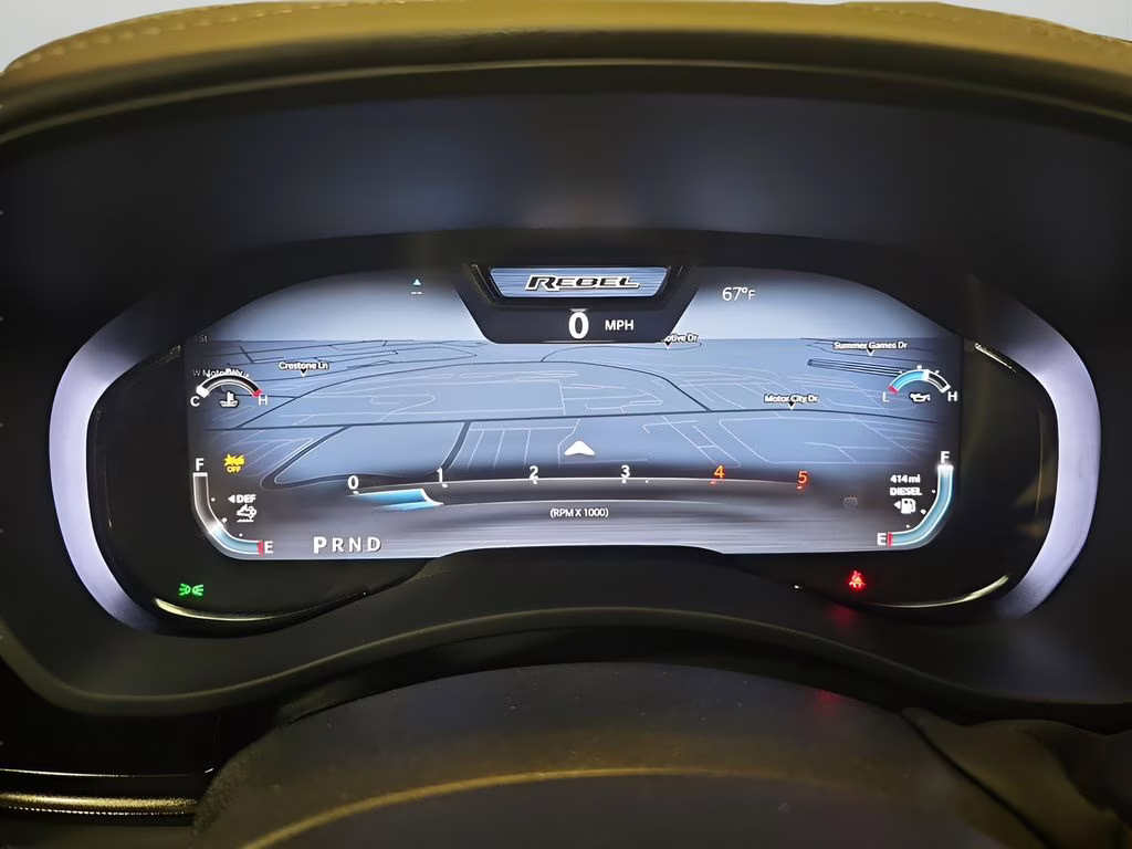 2026 Diamond Black Crystal Pearlcoat Ram 2500 Rebel 4X4 Truck