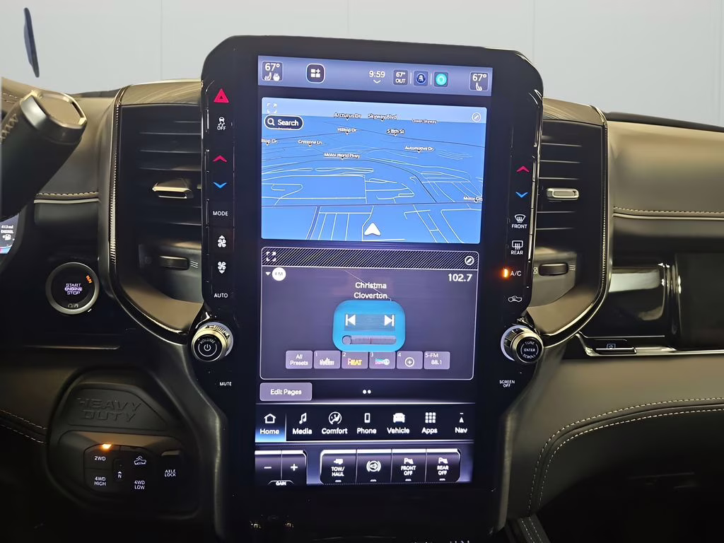 2026 Diamond Black Crystal Pearlcoat Ram 2500 Rebel 4X4 Truck