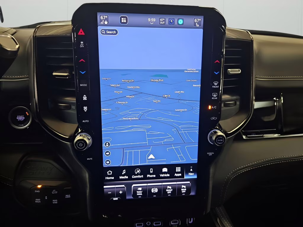 2026 Diamond Black Crystal Pearlcoat Ram 2500 Rebel 4X4 Truck