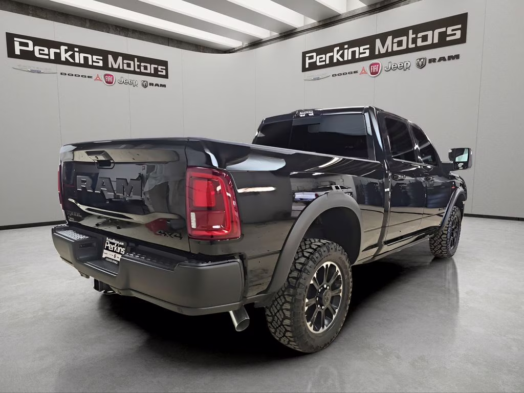 2026 Diamond Black Crystal Pearlcoat Ram 2500 Rebel 4X4 Truck