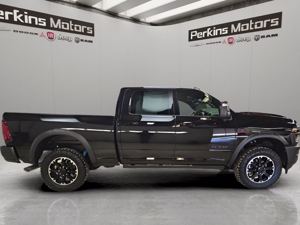 2026 Diamond Black Crystal Pearlcoat Ram 2500 Rebel 4X4 Truck