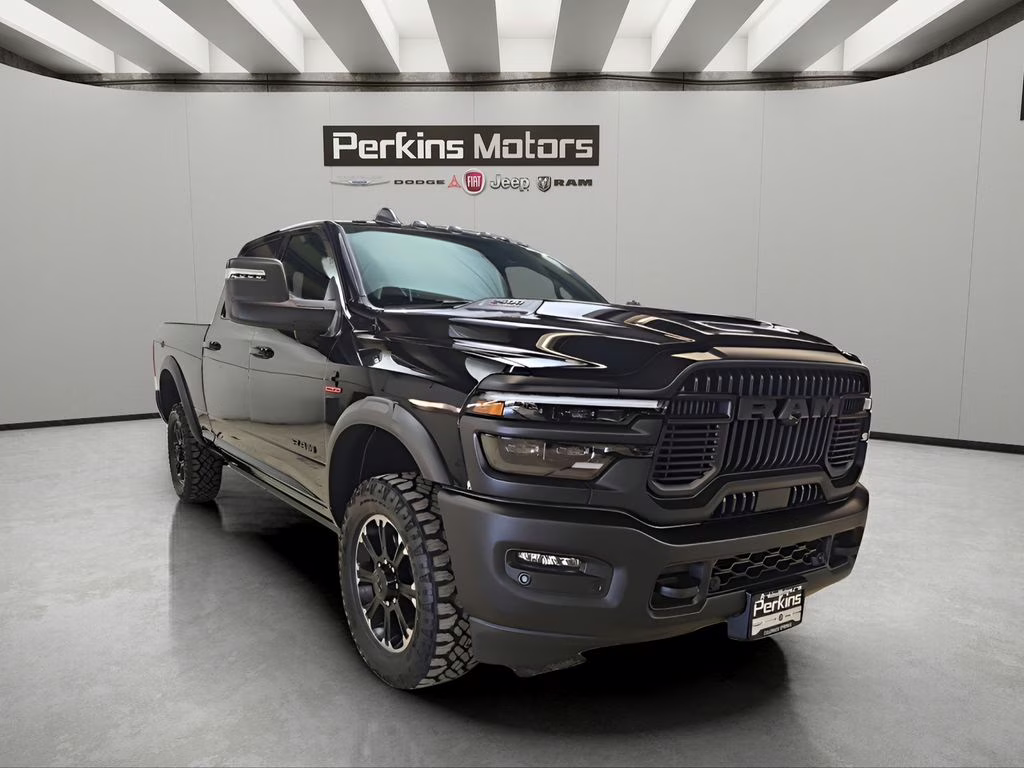 2026 Diamond Black Crystal Pearlcoat Ram 2500 Rebel 4X4 Truck