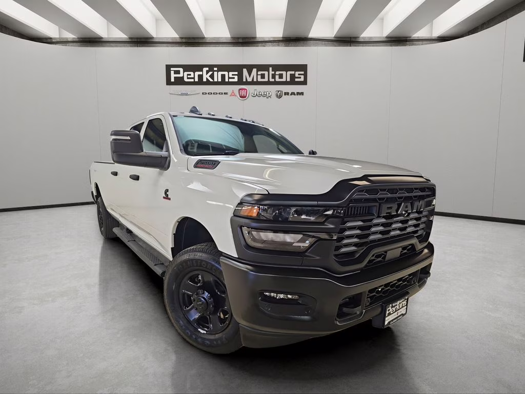 2026 Bright White Clearcoat Ram 2500 Tradesman 4X4 Truck