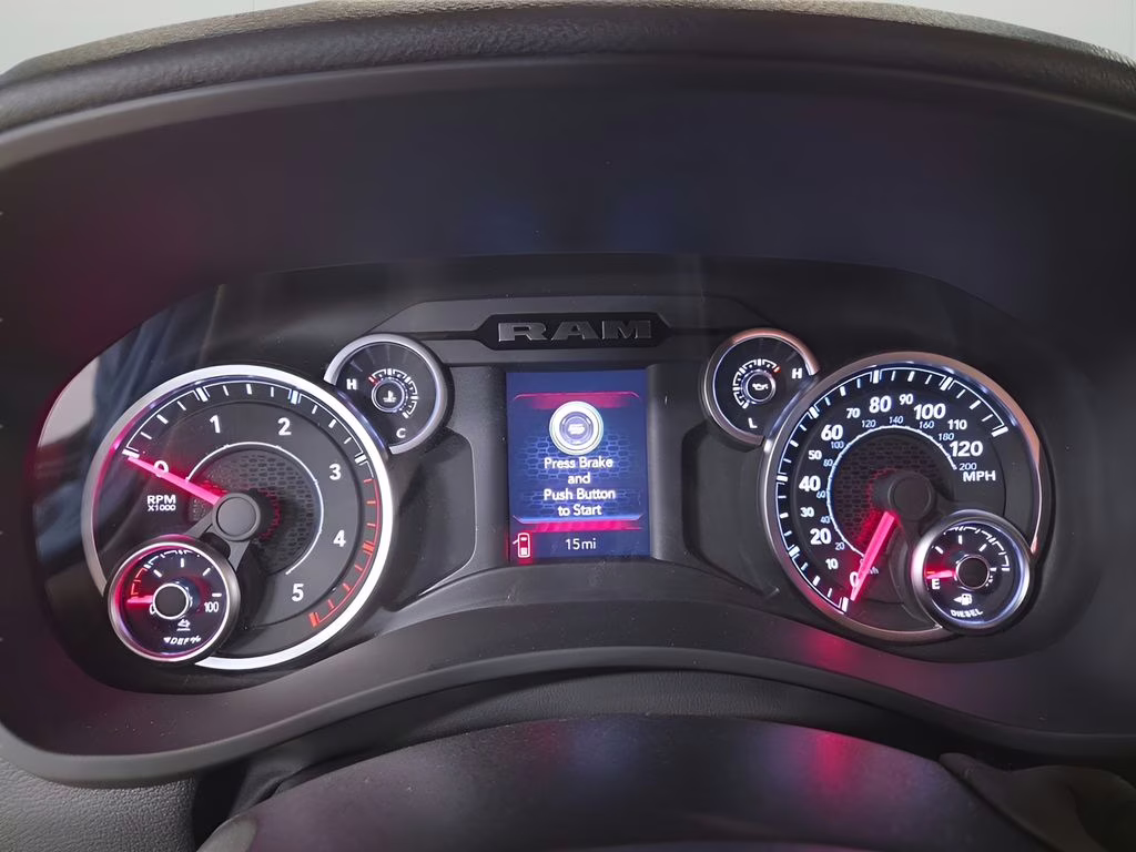 2026 Granite Crystal Metallic Clearcoat Ram 2500 Big Horn 4X4 Truck