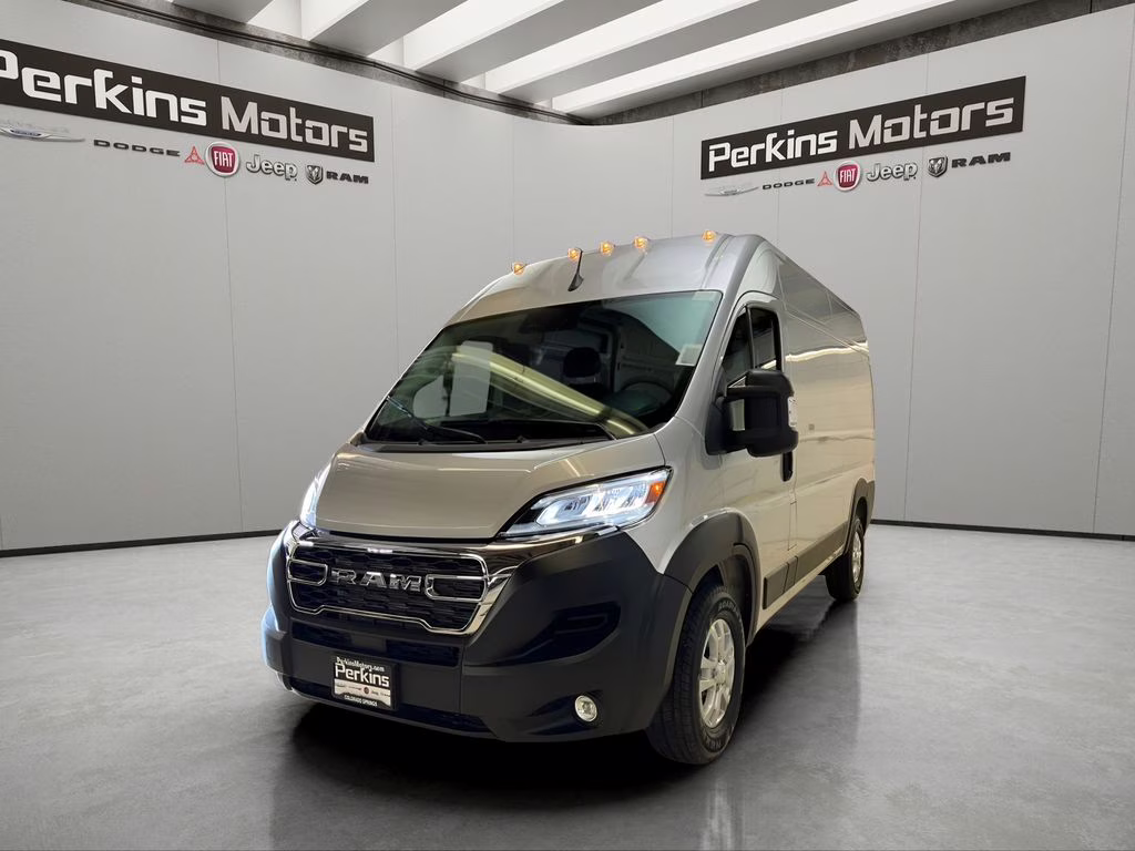 2025 Bright Silver Clearcoat Metallic Ram ProMaster 1500 High Roof FWD Van