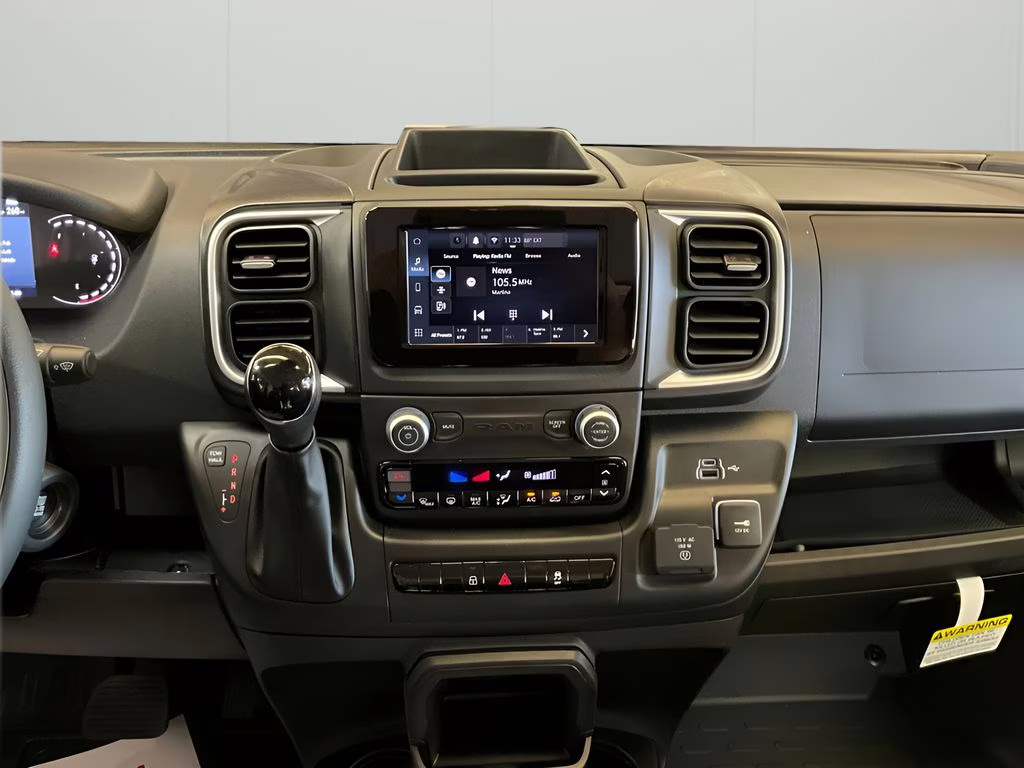 2025 Bright Silver Clearcoat Metallic Ram ProMaster 1500 High Roof FWD Van