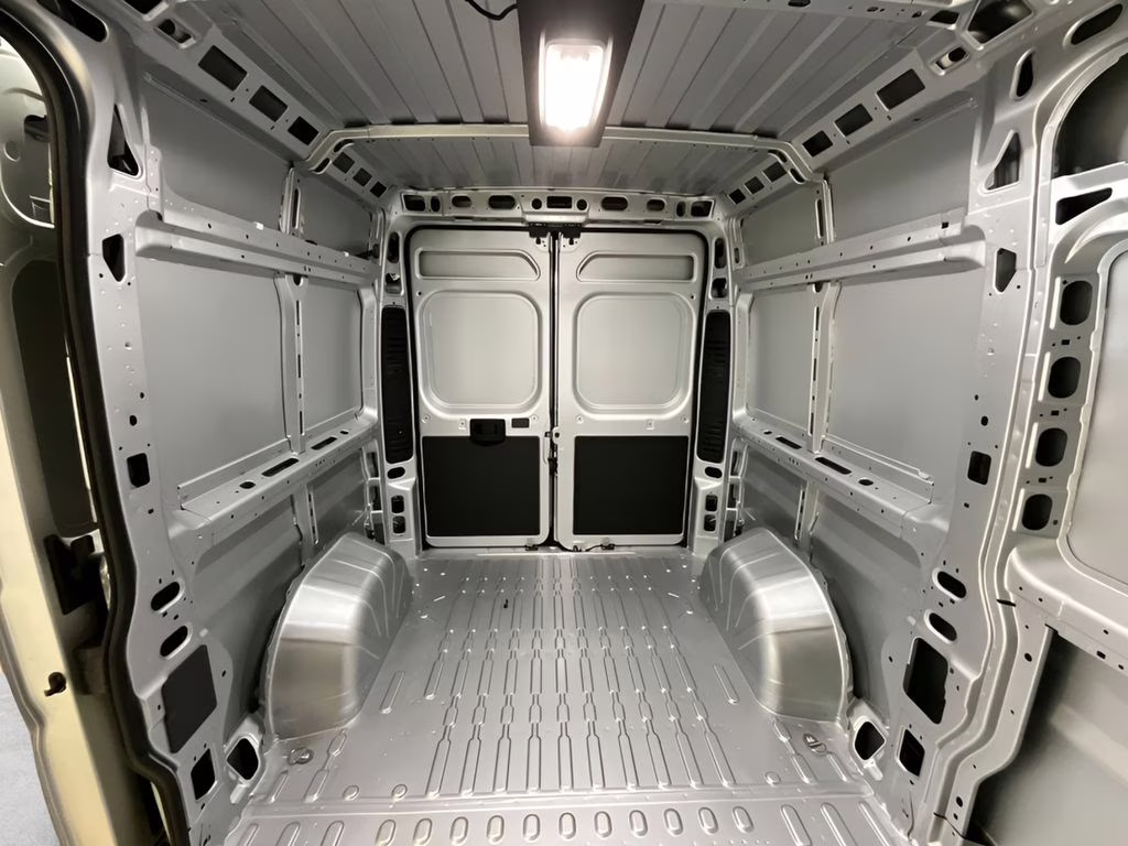 2025 Bright Silver Clearcoat Metallic Ram ProMaster 1500 High Roof FWD Van