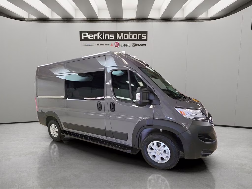 2025 Ceramic Gray Clearcoat Ram ProMaster 1500 High Roof FWD Van