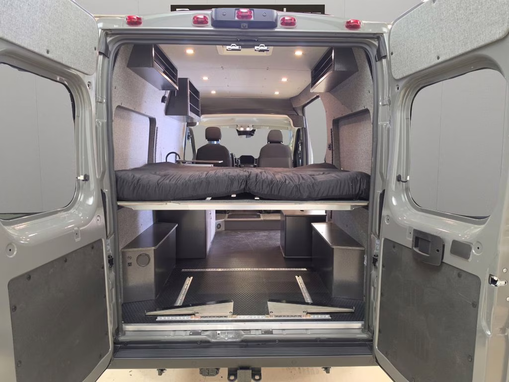 2025 Ceramic Gray Clearcoat Ram ProMaster 1500 High Roof FWD Van