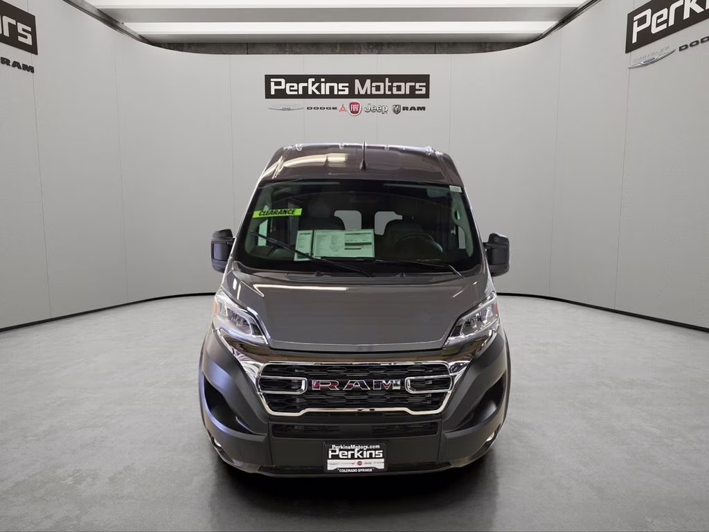 2025 Ceramic Gray Clearcoat Ram ProMaster 1500 High Roof FWD Van