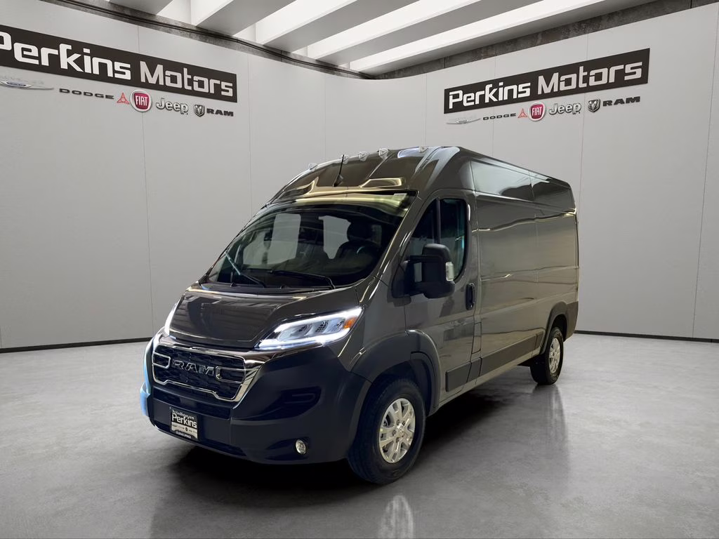 2025 Ceramic Gray Clearcoat Ram ProMaster 1500 High Roof FWD Van
