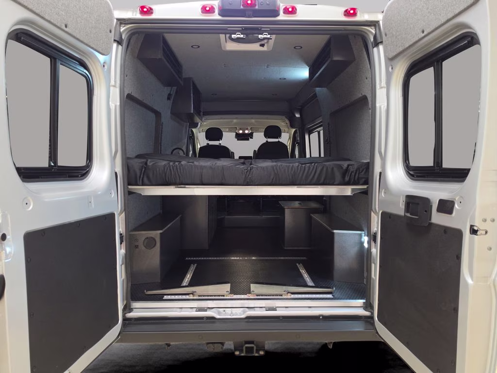 2025 Bright Silver Clearcoat Metallic Ram ProMaster 1500 High Roof FWD Van