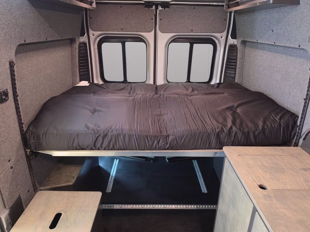 2025 Bright Silver Clearcoat Metallic Ram ProMaster 1500 High Roof FWD Van