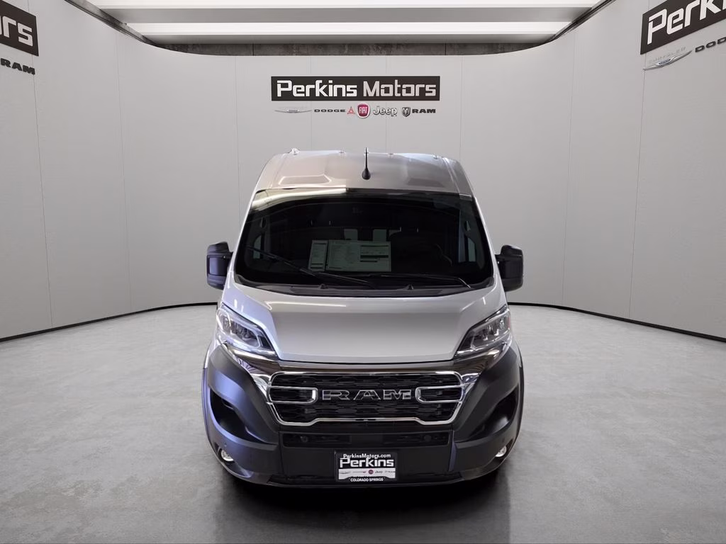 2025 Bright Silver Clearcoat Metallic Ram ProMaster 1500 High Roof FWD Van