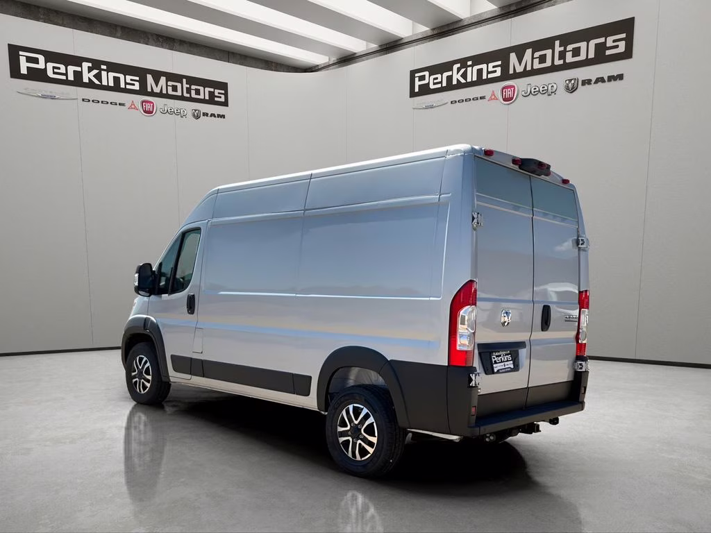 2025 Bright Silver Clearcoat Metallic Ram ProMaster 1500 High Roof FWD Van