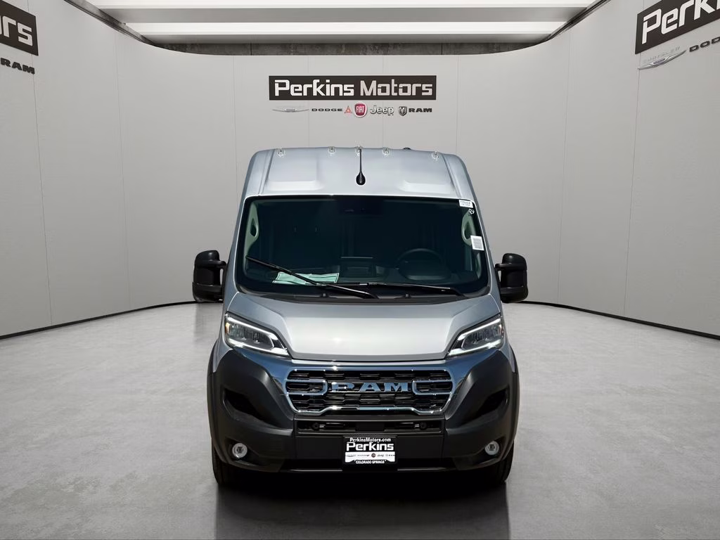 2025 Bright Silver Clearcoat Metallic Ram ProMaster 1500 High Roof FWD Van