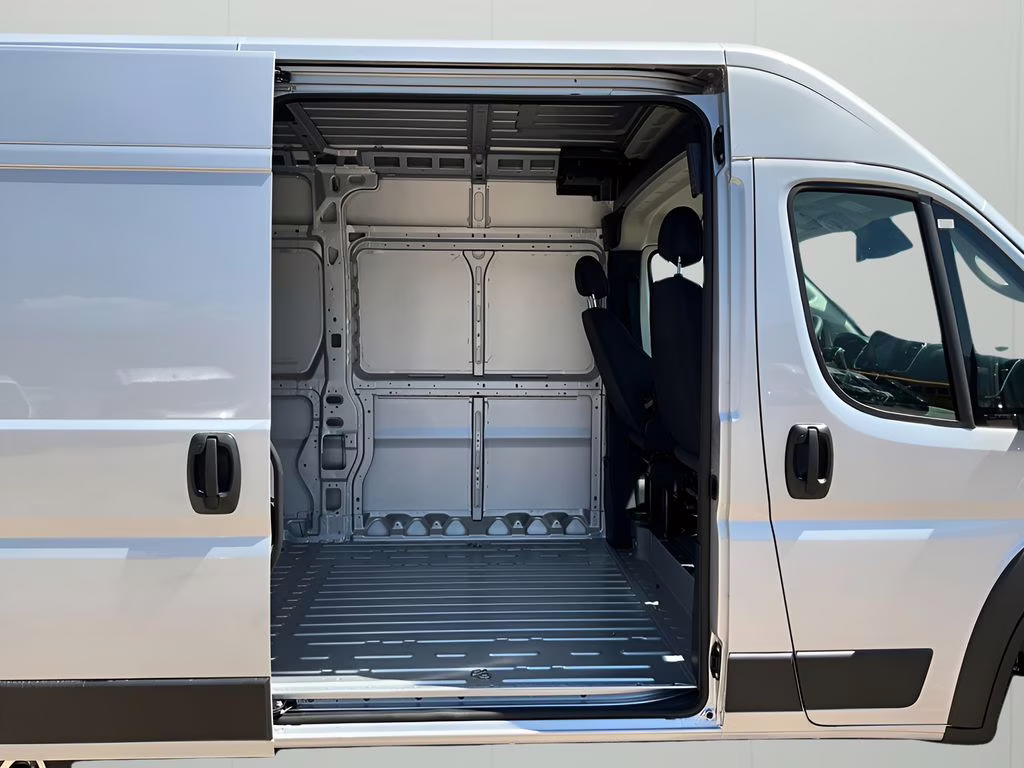 2025 Bright Silver Clearcoat Metallic Ram ProMaster 1500 High Roof FWD Van