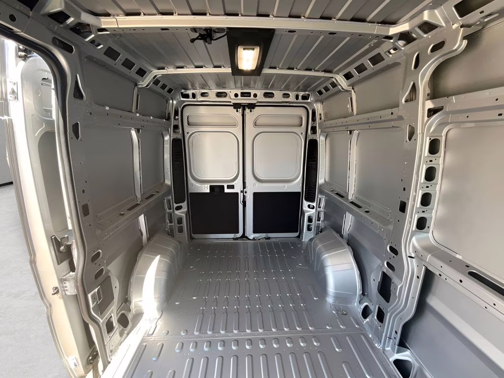 2025 Bright Silver Clearcoat Metallic Ram ProMaster 1500 High Roof FWD Van