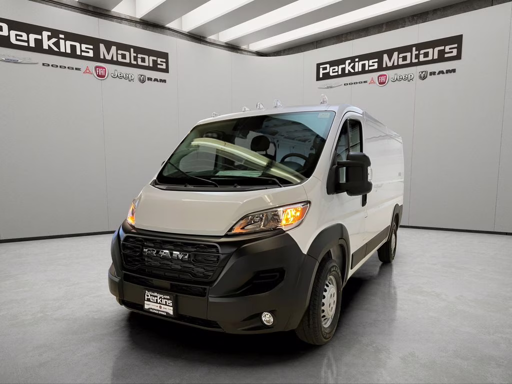 2026 Bright White Clearcoat Ram ProMaster 2500 Low Roof FWD Van