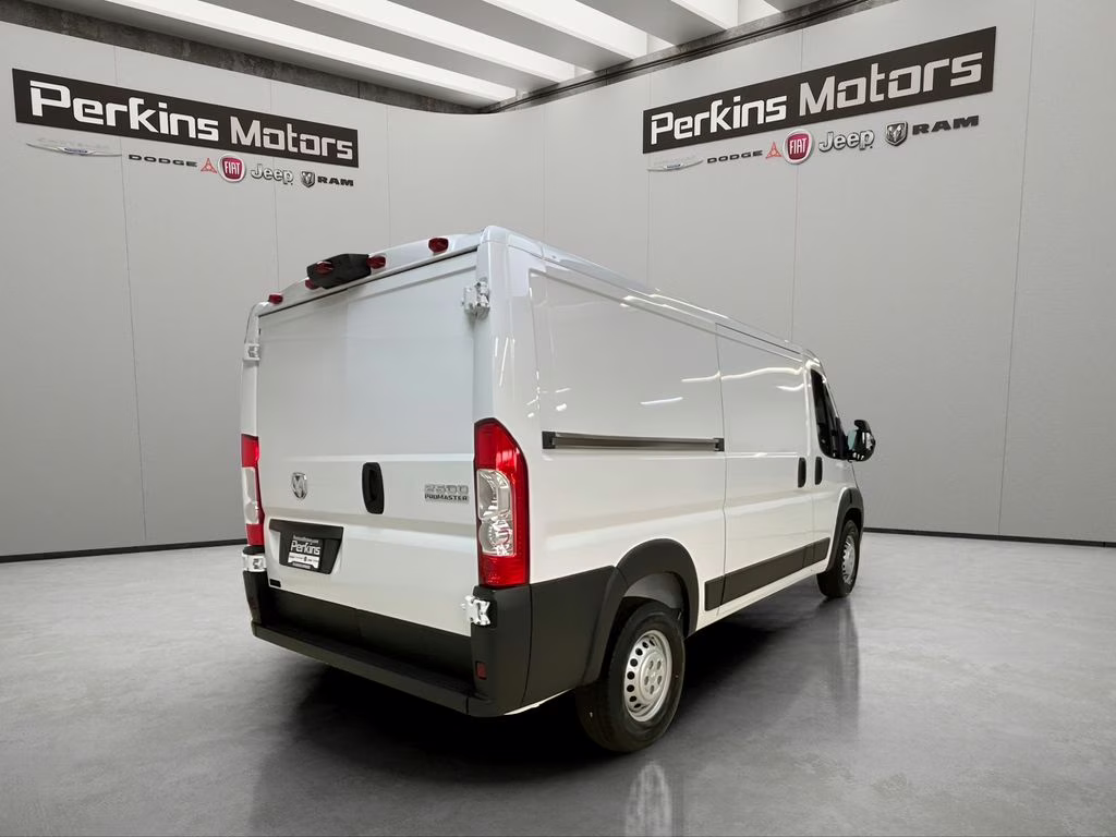 2026 Bright White Clearcoat Ram ProMaster 2500 Low Roof FWD Van