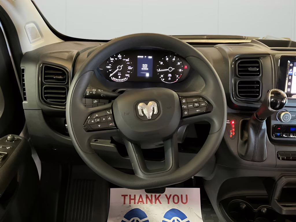 2026 Bright White Clearcoat Ram ProMaster 2500 Low Roof FWD Van