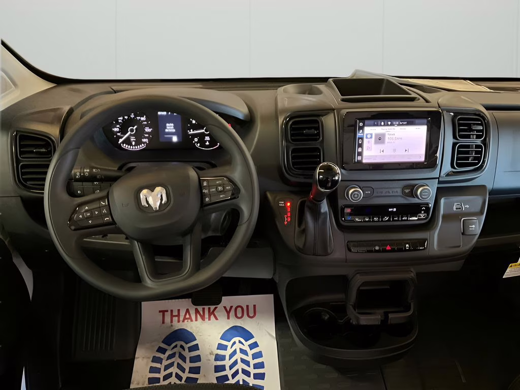 2026 Bright White Clearcoat Ram ProMaster 2500 Low Roof FWD Van