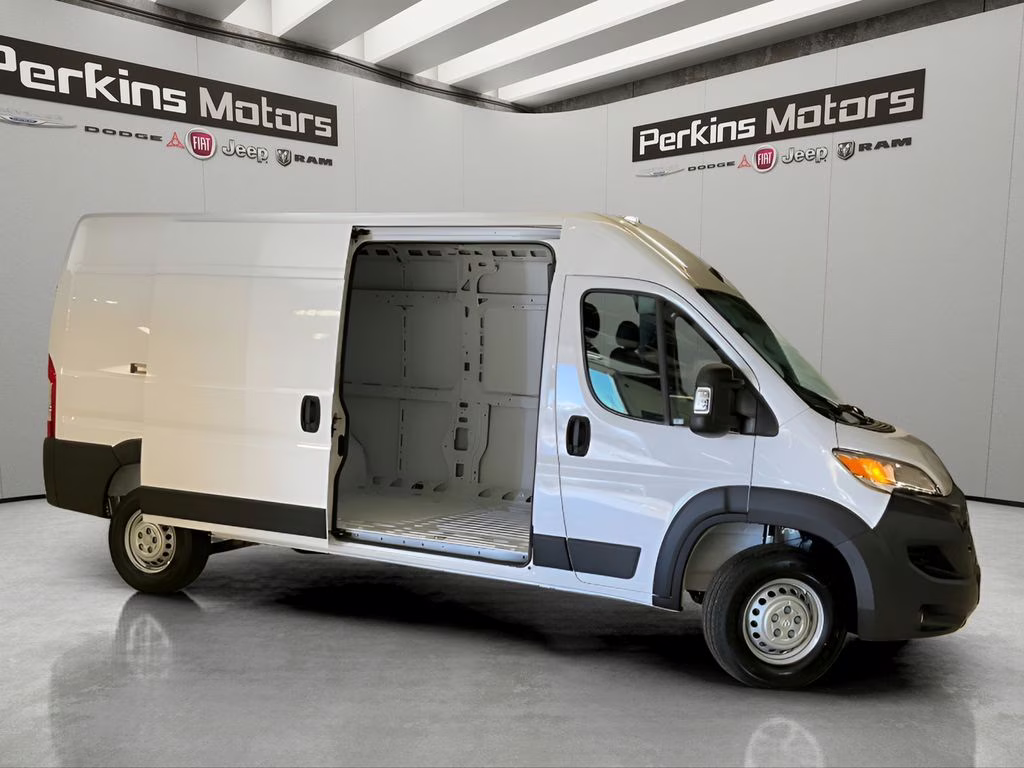 2026 Bright White Clearcoat Ram ProMaster 3500 High Roof FWD Van