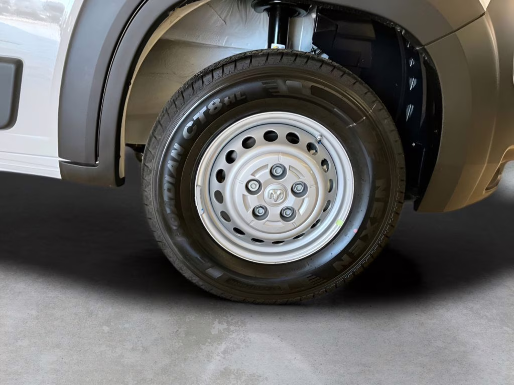 2026 Bright White Clearcoat Ram ProMaster 3500 High Roof FWD Van