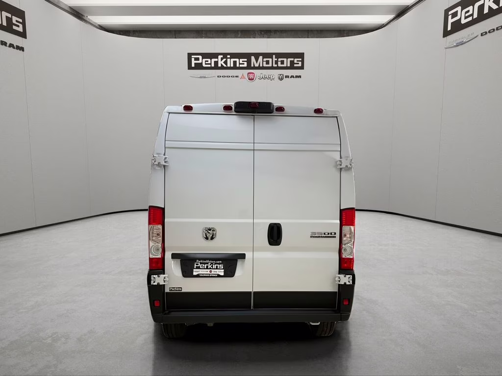 2026 Bright White Clearcoat Ram ProMaster 3500 High Roof FWD Van