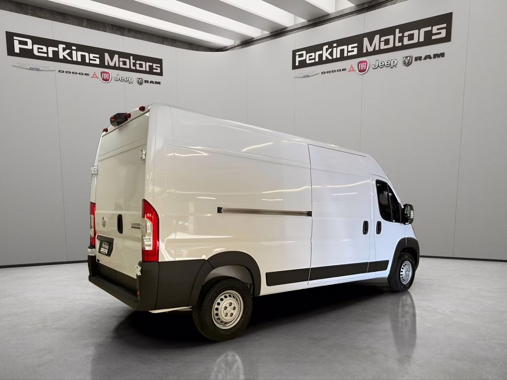 2026 Bright White Clearcoat Ram ProMaster 3500 High Roof FWD Van