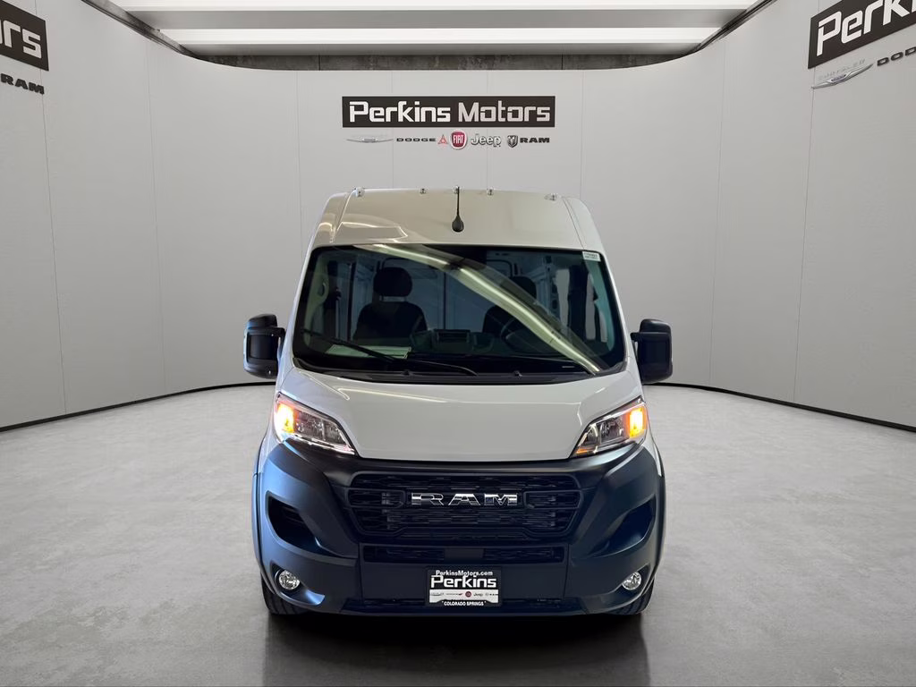 2026 Bright White Clearcoat Ram ProMaster 3500 High Roof FWD Van