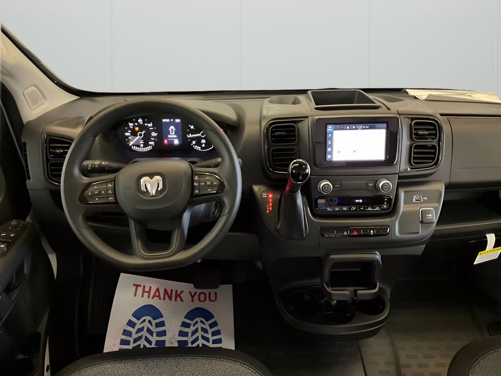 2026 Bright White Clearcoat Ram ProMaster 3500 High Roof FWD Van