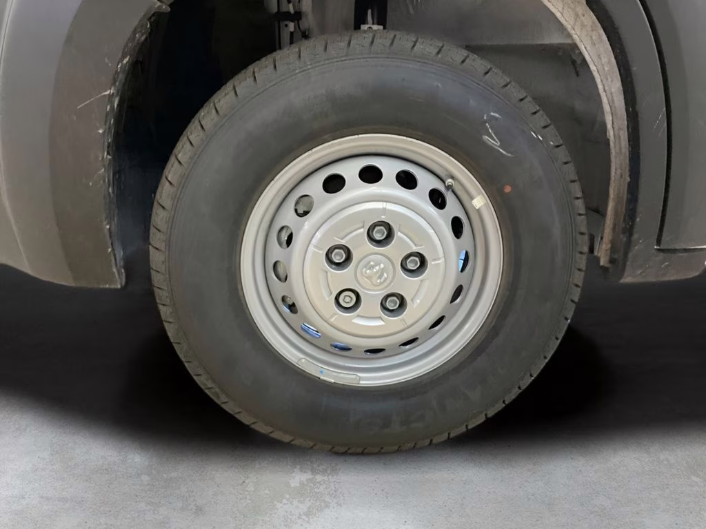 2025 Bright White Clearcoat Ram ProMaster 3500 High Roof FWD Van