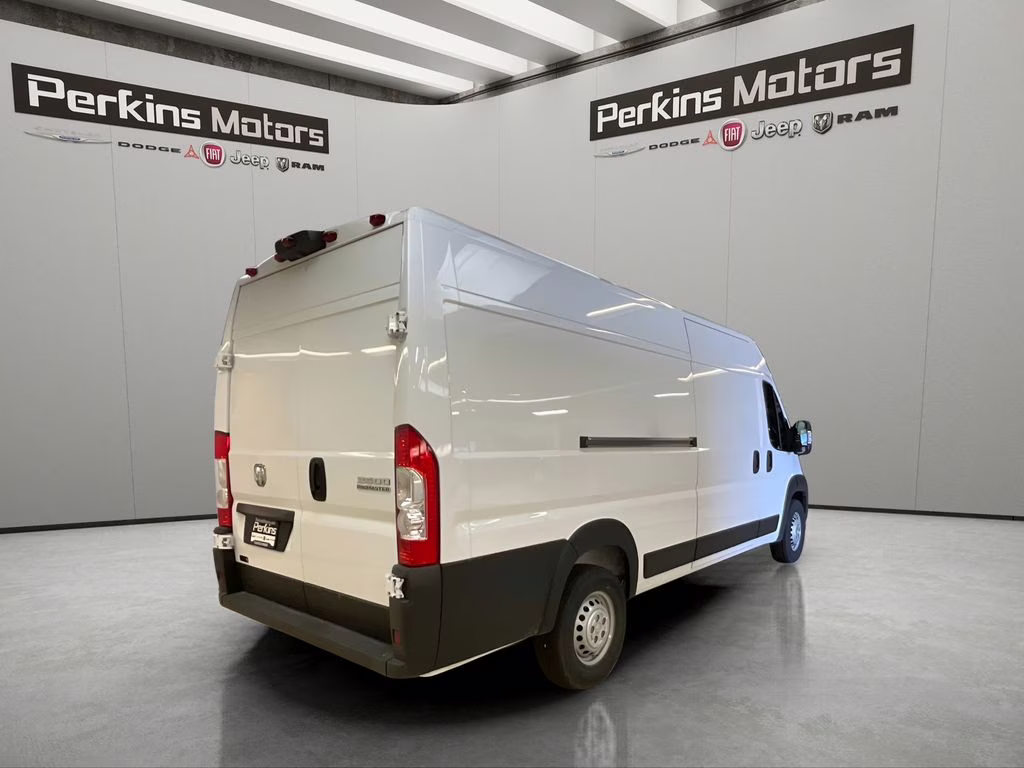 2025 Bright White Clearcoat Ram ProMaster 3500 High Roof FWD Van