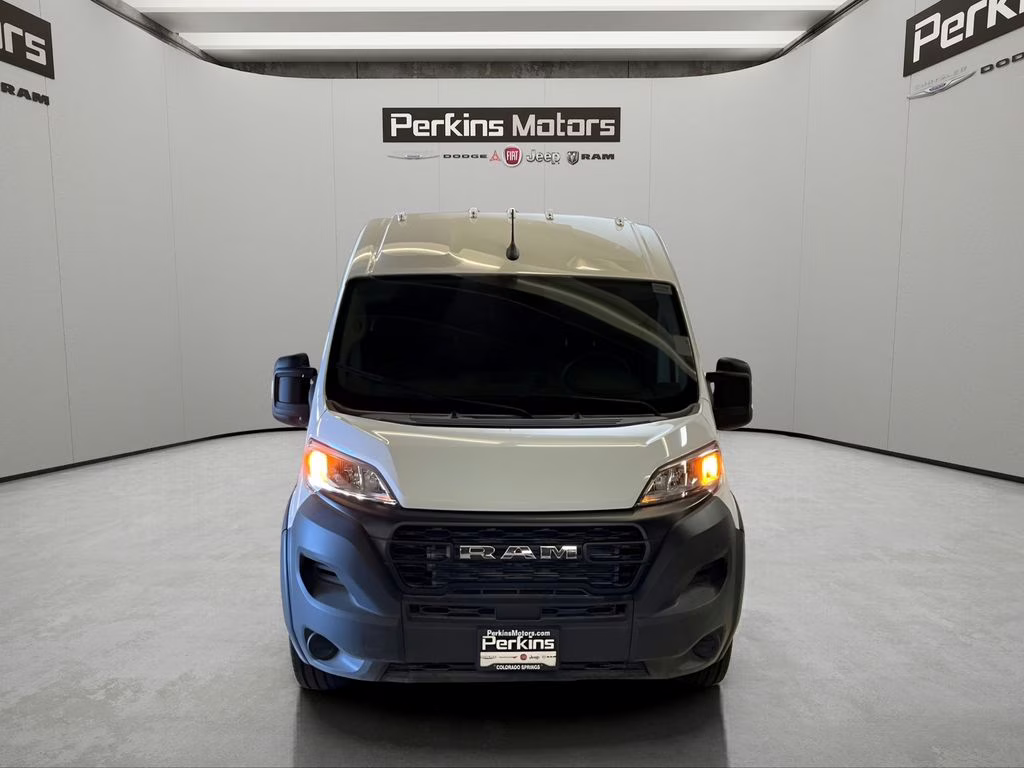 2025 Bright White Clearcoat Ram ProMaster 3500 High Roof FWD Van