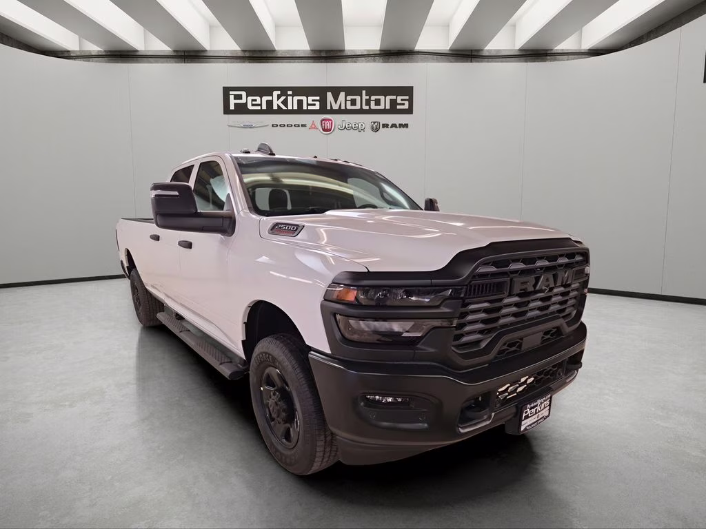 2026 Bright White Clearcoat Ram 2500 Tradesman 4X4 Truck