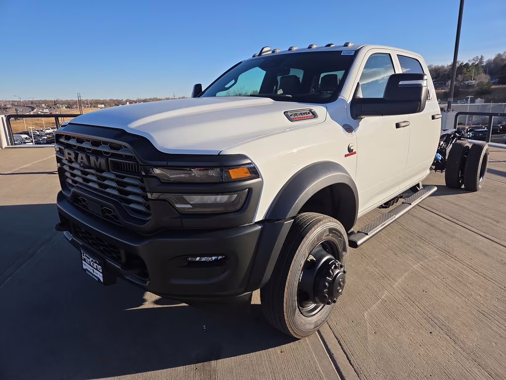 2026 Bright White Clearcoat Ram 4500HD Tradesman 4X4 Truck