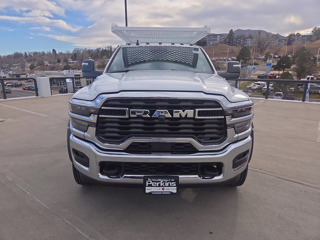 2026 Bright White Clearcoat Ram 5500HD Tradesman 4X4 Truck