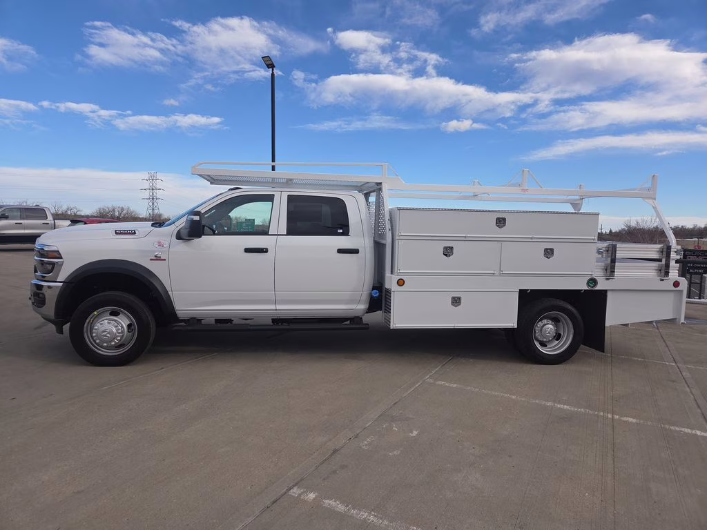 2026 Bright White Clearcoat Ram 5500HD Tradesman 4X4 Truck