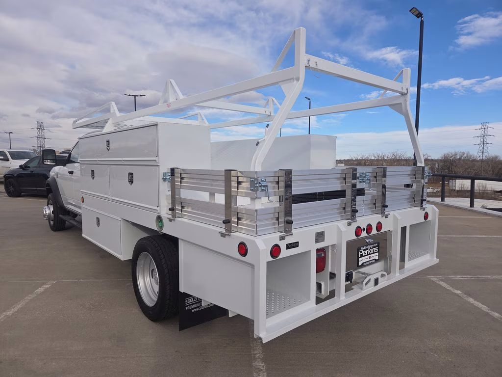 2026 Bright White Clearcoat Ram 5500HD Tradesman 4X4 Truck