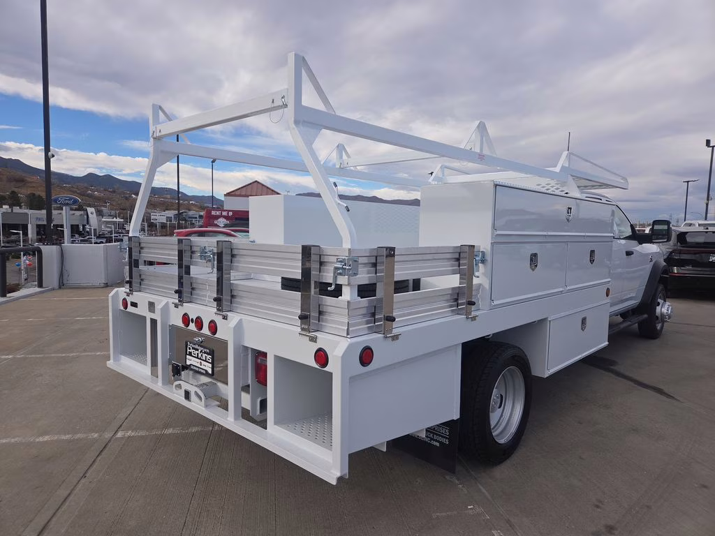 2026 Bright White Clearcoat Ram 5500HD Tradesman 4X4 Truck