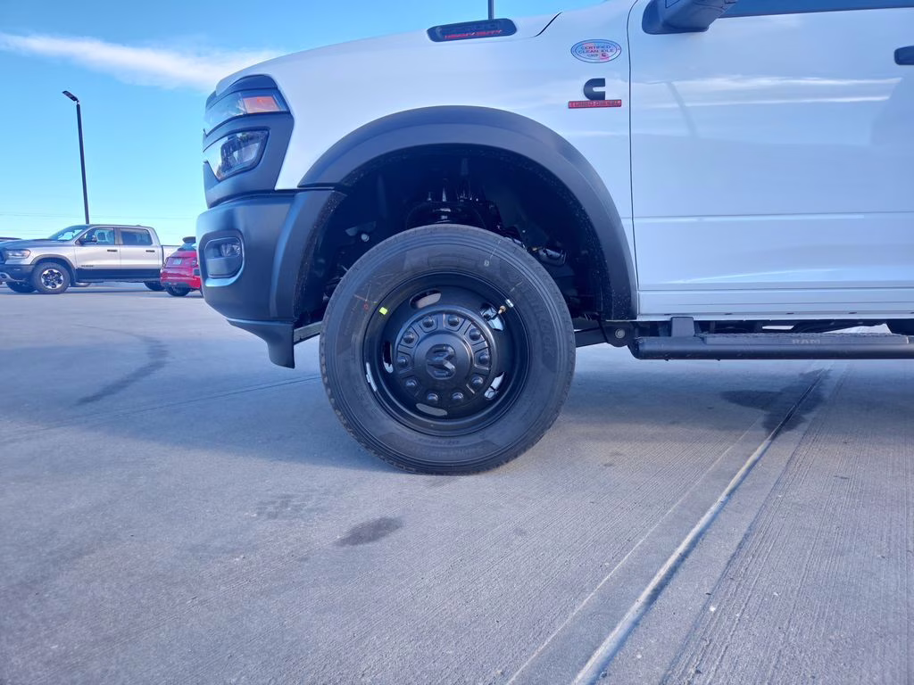 2026 Bright White Clearcoat Ram 5500HD Tradesman 4X4 Truck